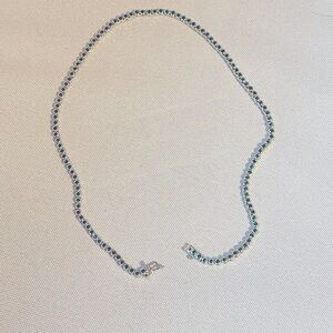 Gold & Green Emerald Choker Necklace